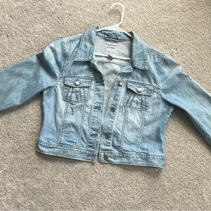 Old Navy Light Blue Denim Jacket size large
